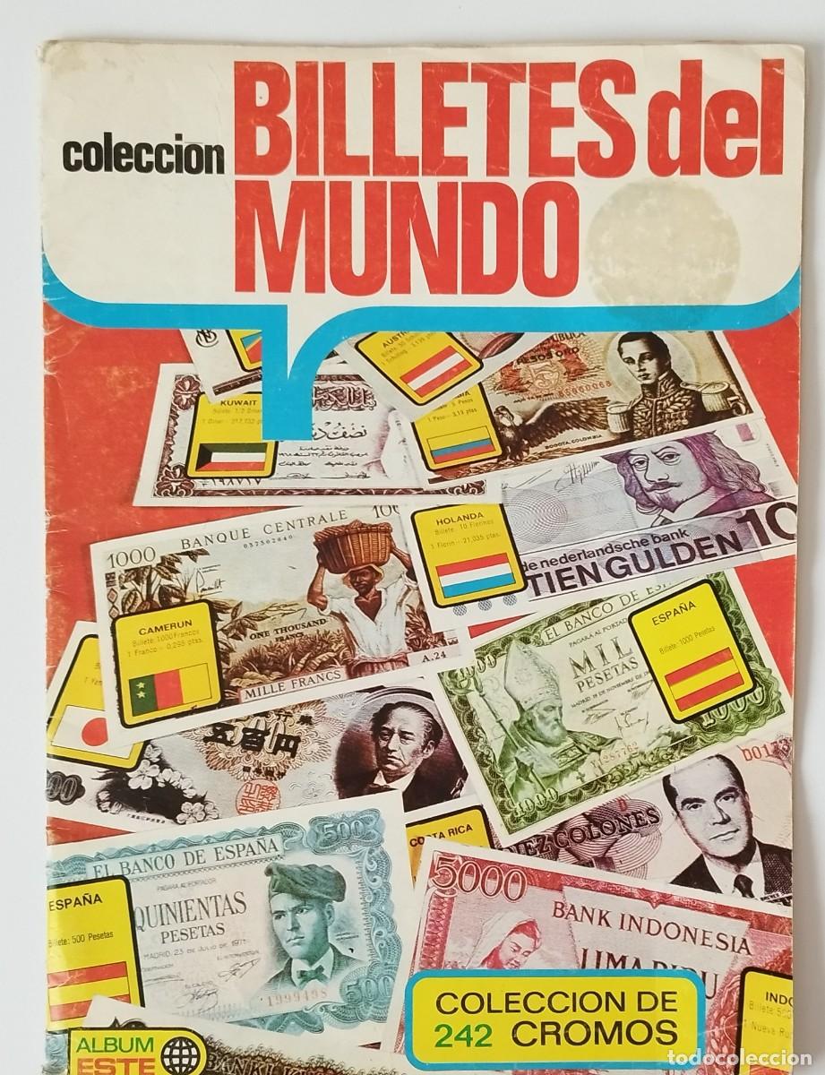 Coleccionismo &aacute;lbumes: &Aacute;LBUM : BILLETES DEL MUNDO: INCOMPLETO. TIENE 31 CROMOS