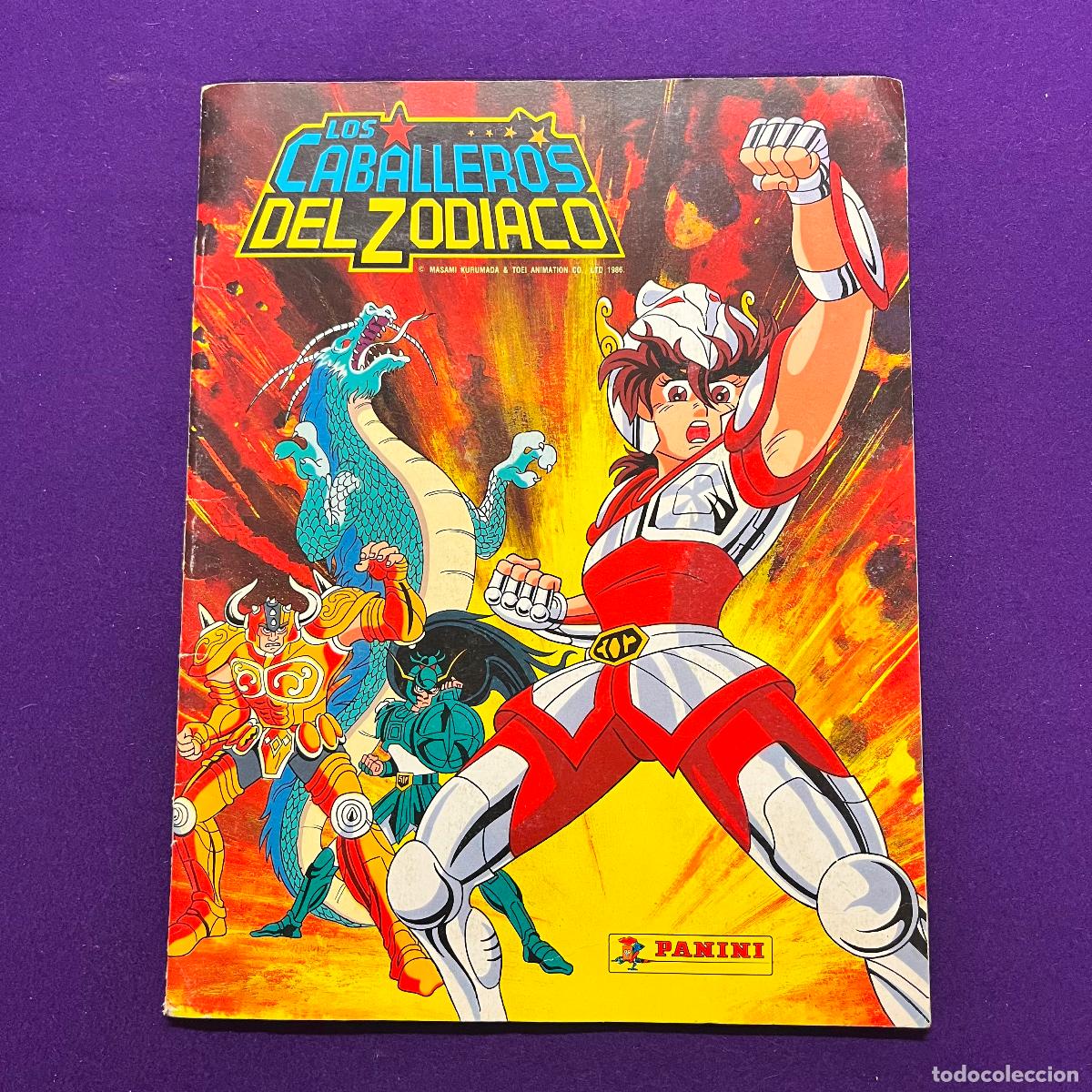 Sammeln Sammelalben: ALBUM DE CROMOS. LOS CABALLEROS DEL ZODIACO. 1986. PANINI. INCOMPLETO.