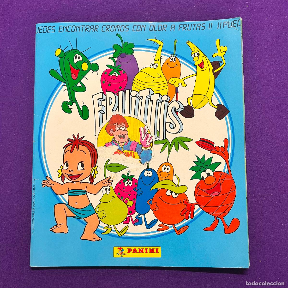 Colecionismo Cadernetas: ALBUM DE CROMOS. FRUITTIS. PANINI. INCOMPLETO.