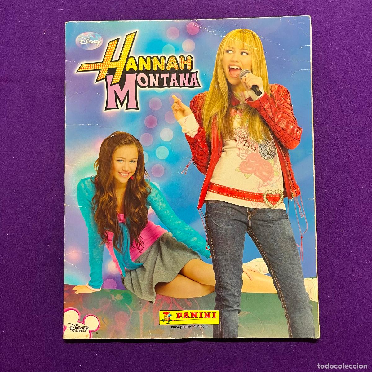 Collectable Incomplete Albums: ALBUM DE CROMOS. HANNAH MONTANA. DISNEY. PANINI. INCOMPLETO.