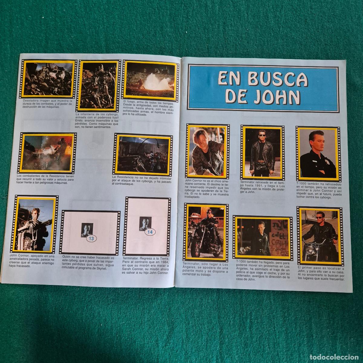 Coleccionismo &aacute;lbumes: TERMINATOR 2 EL DIA DEL JUICIO - CUSCO - Foto 3