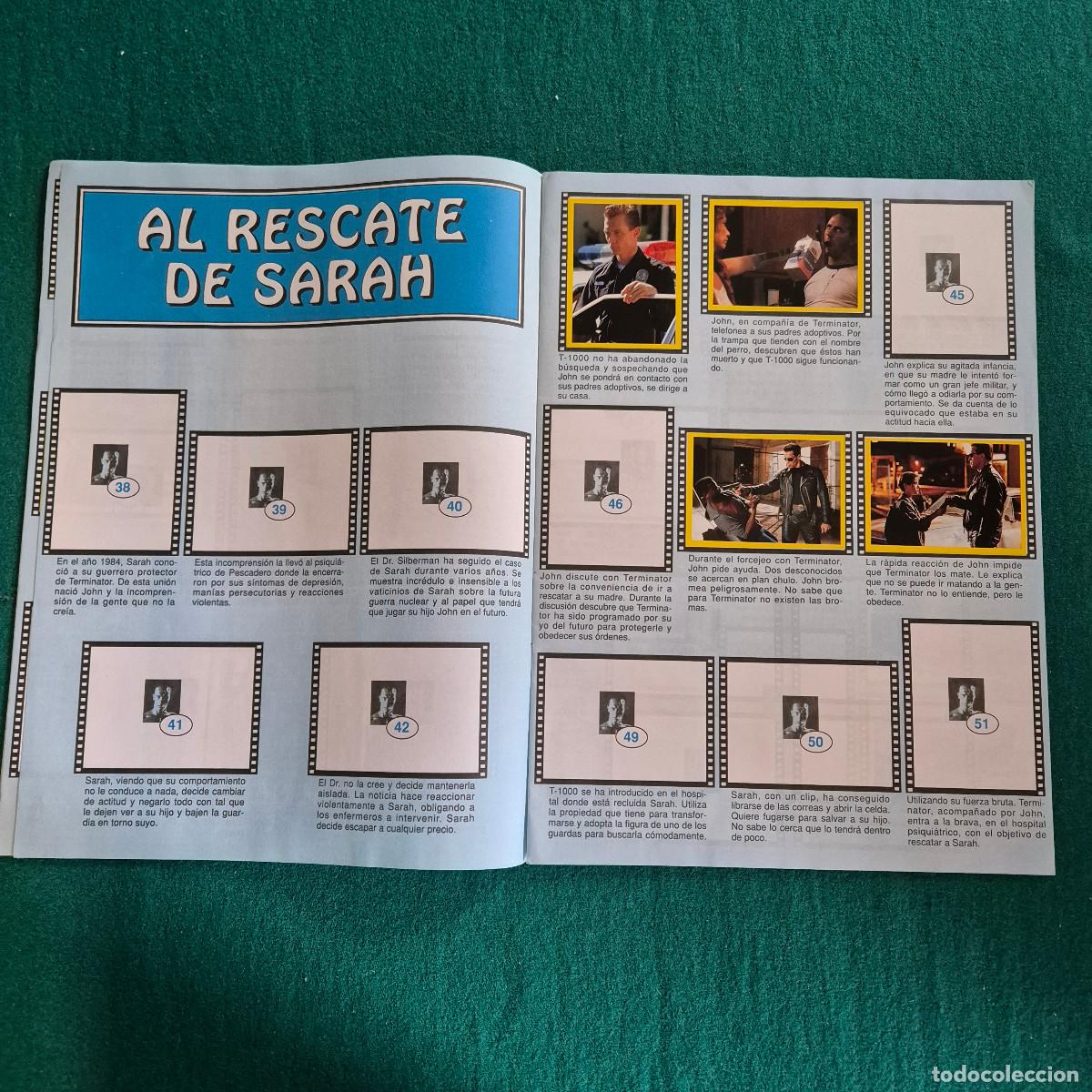 Coleccionismo &aacute;lbumes: TERMINATOR 2 EL DIA DEL JUICIO - CUSCO - Foto 5