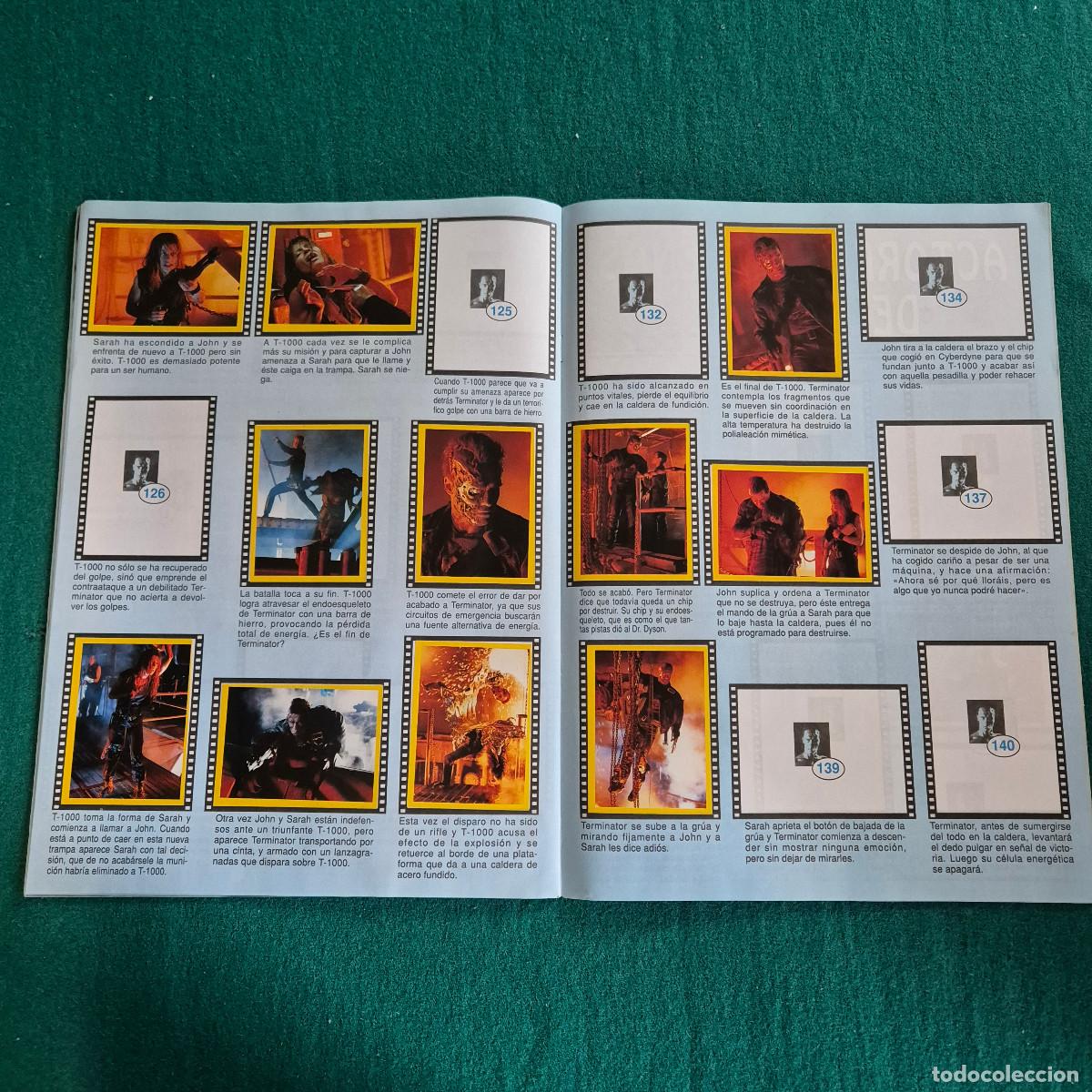 Coleccionismo &aacute;lbumes: TERMINATOR 2 EL DIA DEL JUICIO - CUSCO - Foto 11
