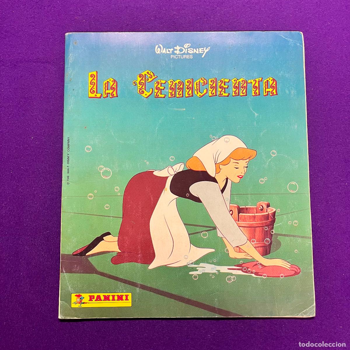 Colecionismo Cadernetas: ALBUM DE CROMOS. LA CENICIENTA. DISNEY. PANINI. INCOMPLETO.