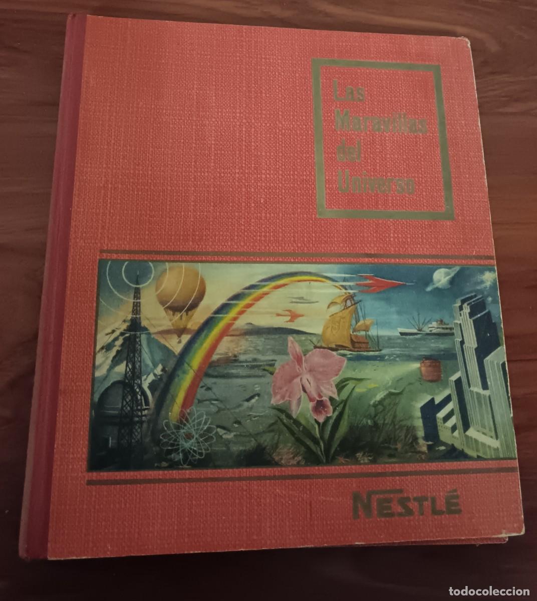 Coleccionismo &aacute;lbumes: &Aacute;LBUM INCOMPLETO LAS MARAVILLAS DEL UNIVERSO NESTL&Eacute; A&Ntilde;O 1955 FALTAN 2 CROMOS