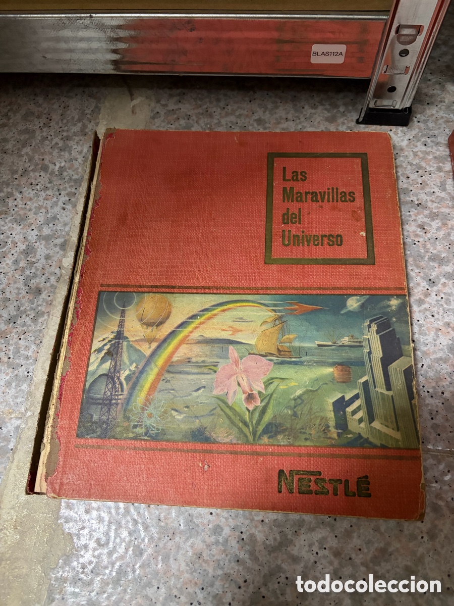 Collectable Incomplete Albums: Blas112A &Aacute;lbum de cromos incompleto Nestl&eacute; las maravillas del universo