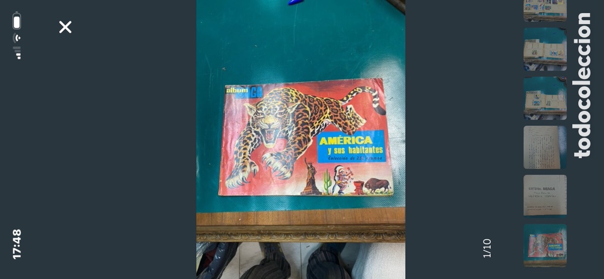 Coleccionismo &aacute;lbumes: &Aacute;lbum cromos antiguo
