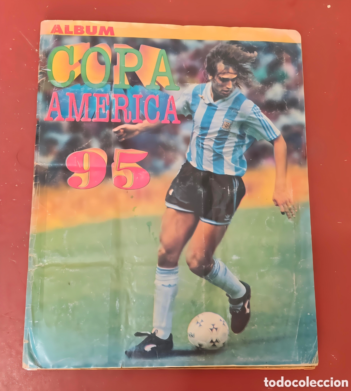 Coleccionismo &aacute;lbumes: &Aacute;lbum Copa Am&eacute;rica 95 - Navarrete -