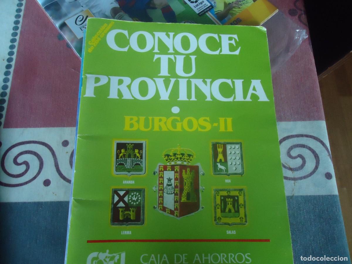 Coleccionismo &aacute;lbumes: ALBUM CONOCE TU PROVINVIA, BURGOS II