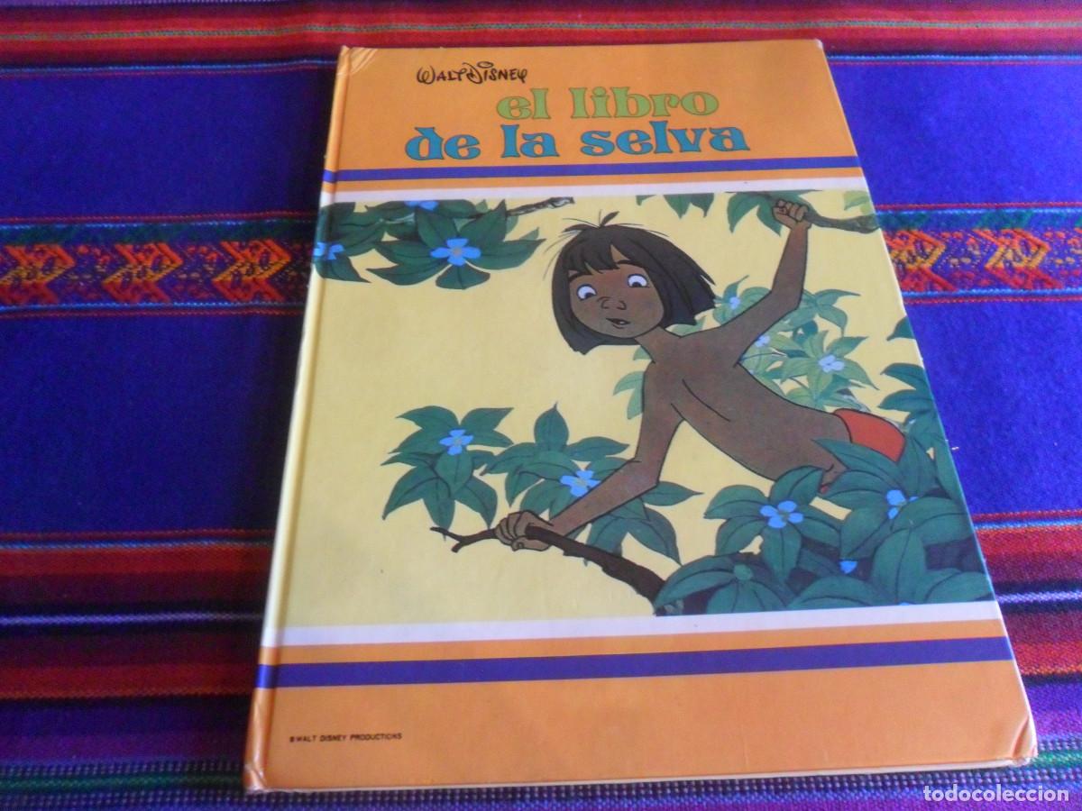 Coleccionismo &aacute;lbumes: EL LIBRO DE LA SELVA INCOMPLETO PANINI 1981 Y CUENTO TAPAS DURAS SIGNAL 2 1979. WALT DISNEY. RAROS.