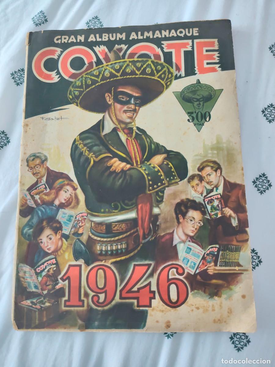 Coleccionismo &aacute;lbumes: Gran &Aacute;lbum Almanaque Coyote 1946 Oeste - Original, Billy El ni&ntilde;o, Jesse James