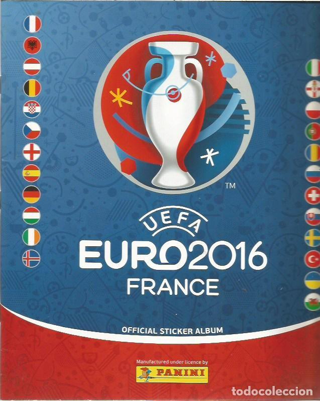 Coleccionismo &aacute;lbumes: OFFICIAL STICKER ALBUM UEFA EURO 2016 FRANCE