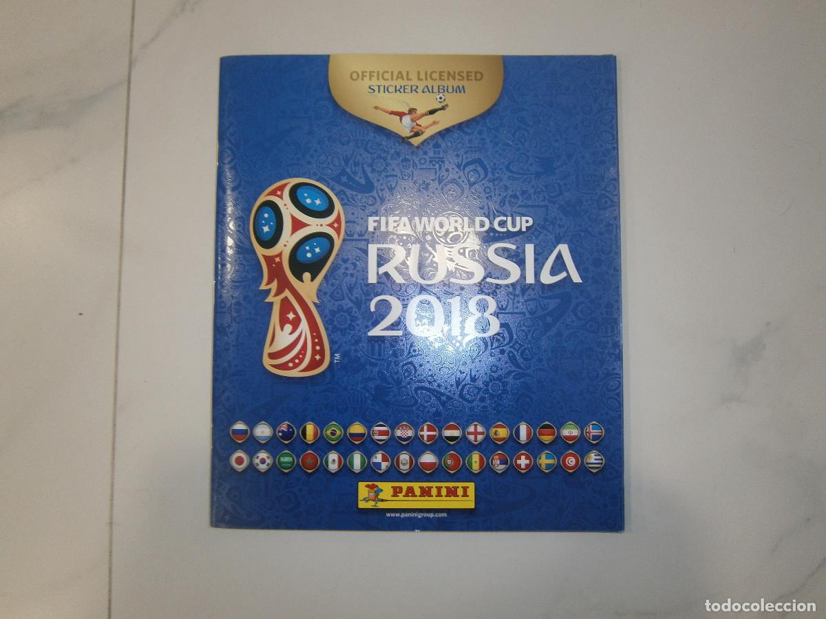 Coleccionismo &aacute;lbumes: Album Mundial Rusia 2018 - Panini - Incompleto