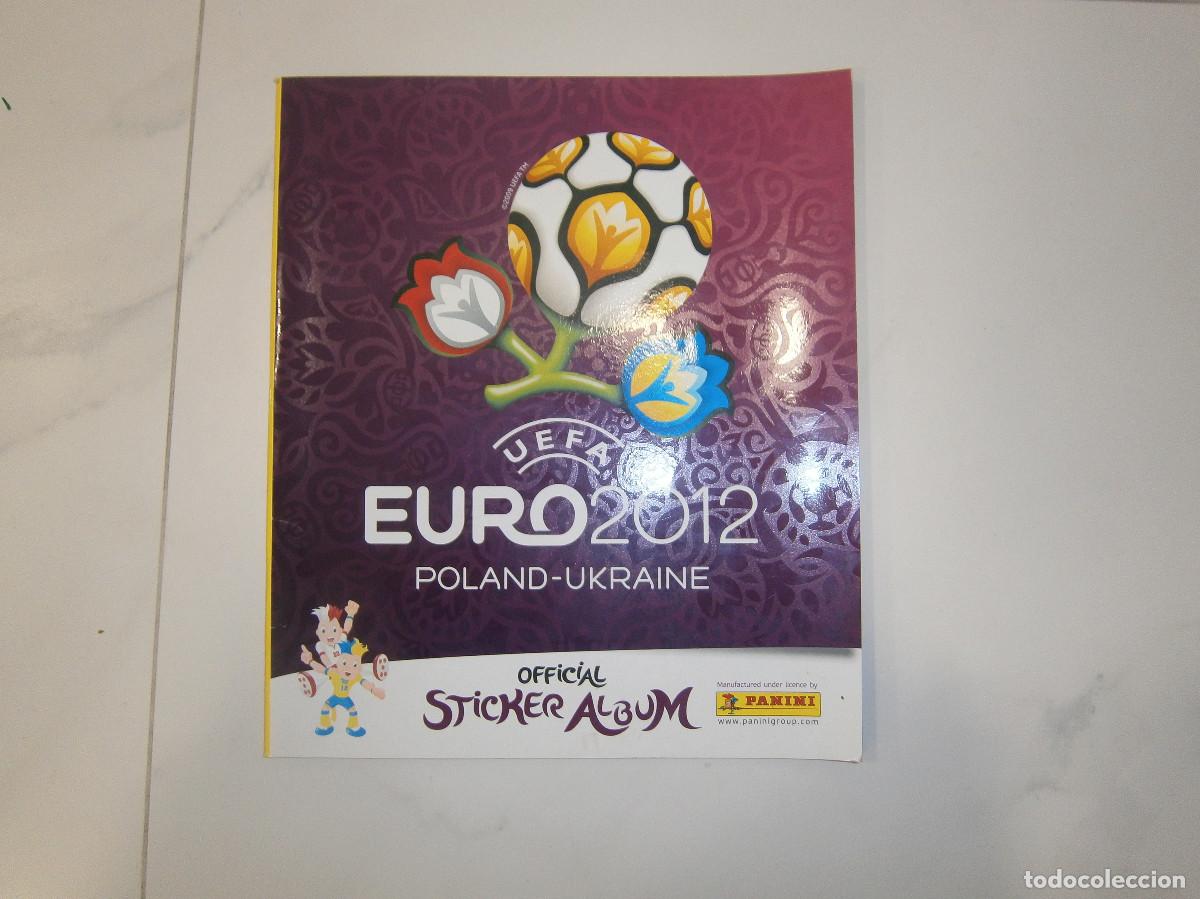 Coleccionismo &aacute;lbumes: Album Plancha UEFA EURO 2012 - Con Cromos