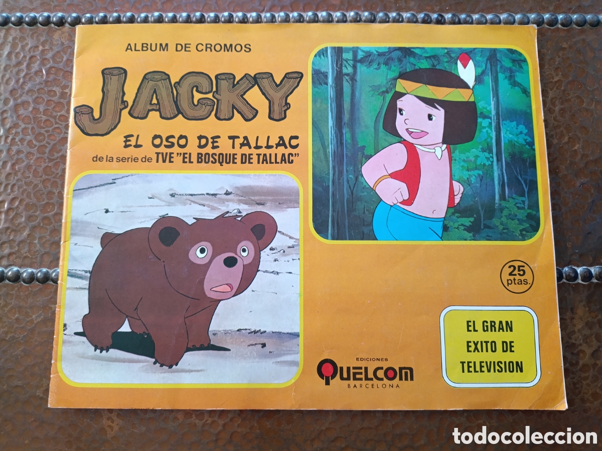 Coleccionismo &aacute;lbumes: &Aacute;LBUM JACKY EL OSO DE TALLAC INCOMPLETO