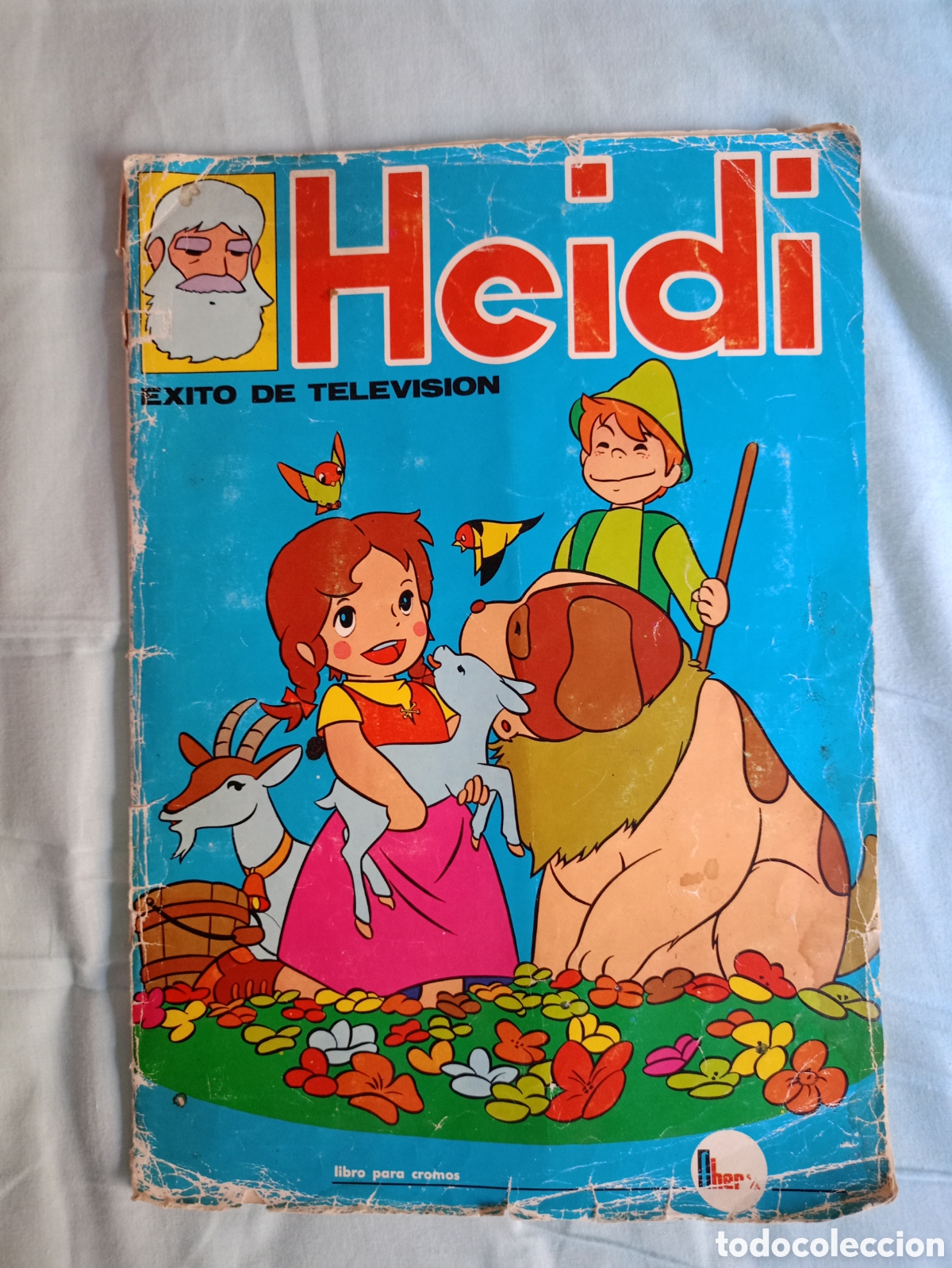 Colecionismo Cadernetas: &Agrave;lbum Heidi fher 1975 faltan 27 cromos de 210