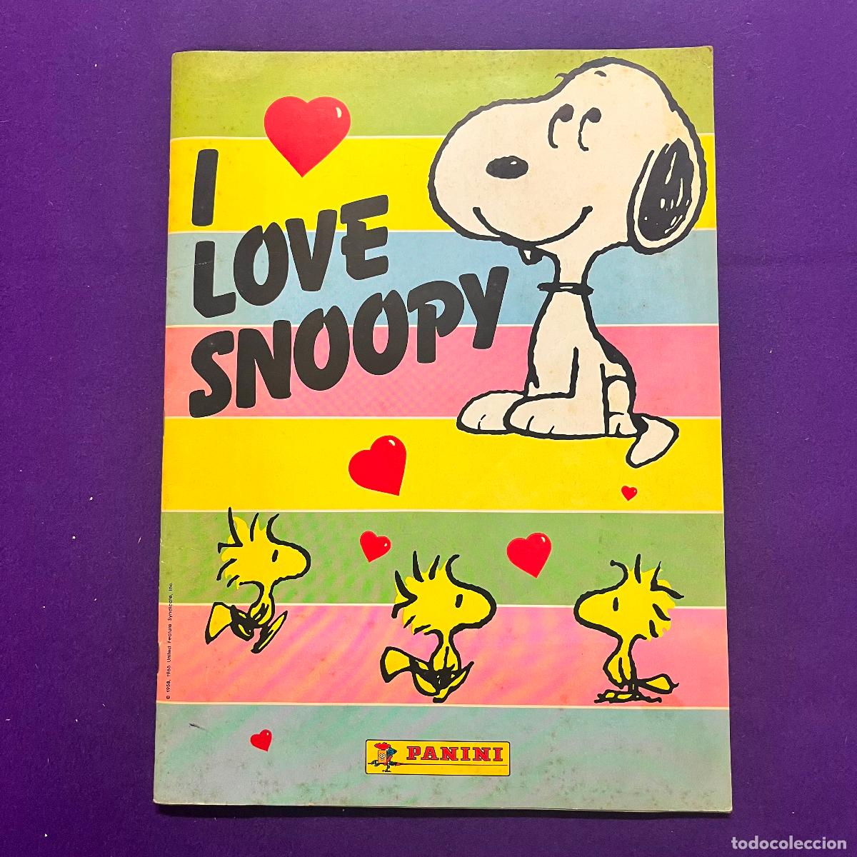 Colecionismo Cadernetas: ALBUM DE CROMOS. SNOOPY. PANINI. INCOMPLETO.