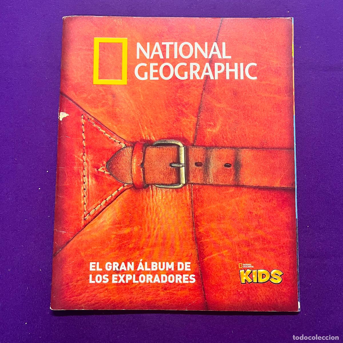 Collectable Incomplete Albums: ALBUM DE CROMOS. NATIONAL GEOGRAPHIC. PANINI. INCOMPLETO.