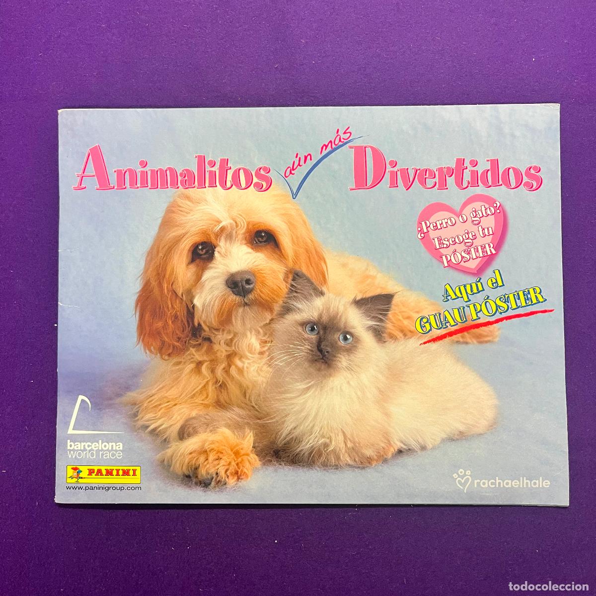 Collectable Incomplete Albums: ALBUM DE CROMOS. ANIMALITOS AUN MAS DIVERTIDOS. PANINI. VACIO.
