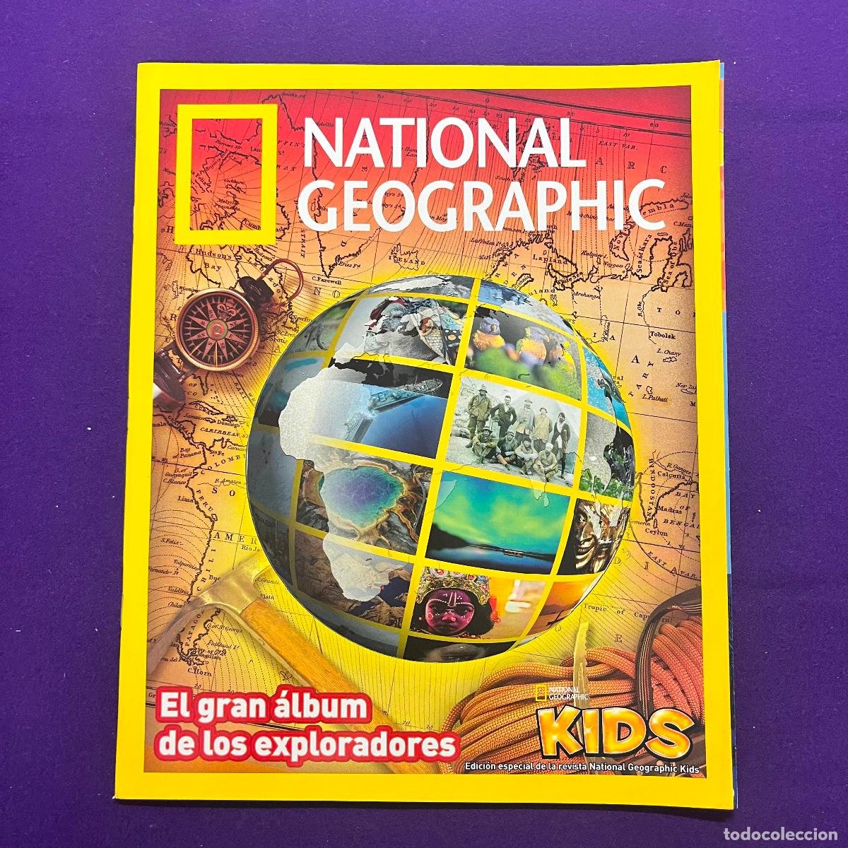 Colecionismo Cadernetas: ALBUM DE CROMOS. NATIONAL GEOGRAPHIC. PANINI. VACIO.