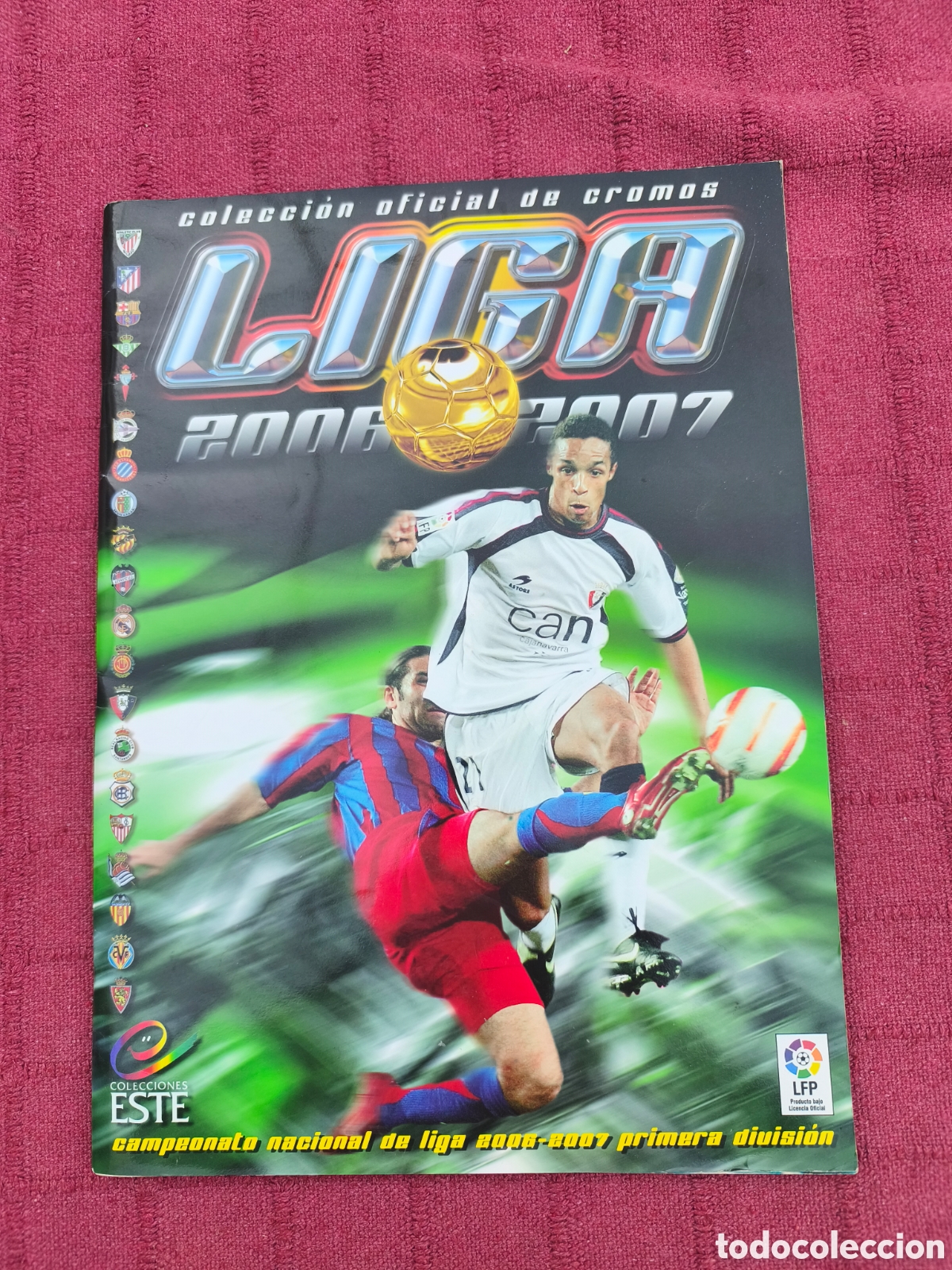 Coleccionismo &aacute;lbumes: ALBUM DE CROMOS COLECCI&Oacute;N OFICIAL DE CROMOS LIGA 2006/2007 PRIMERA DIVISI&Oacute;N COLECCIONES ESTE