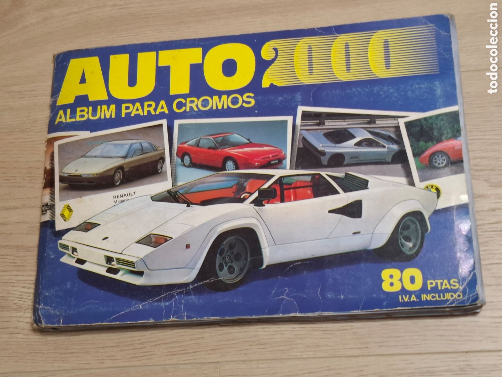 Collezionismo Album: Album para cromos Auto 2000, de Comic-Romo , Solo Auto actual, incompleto, faltan s&oacute;lo 3 cromos