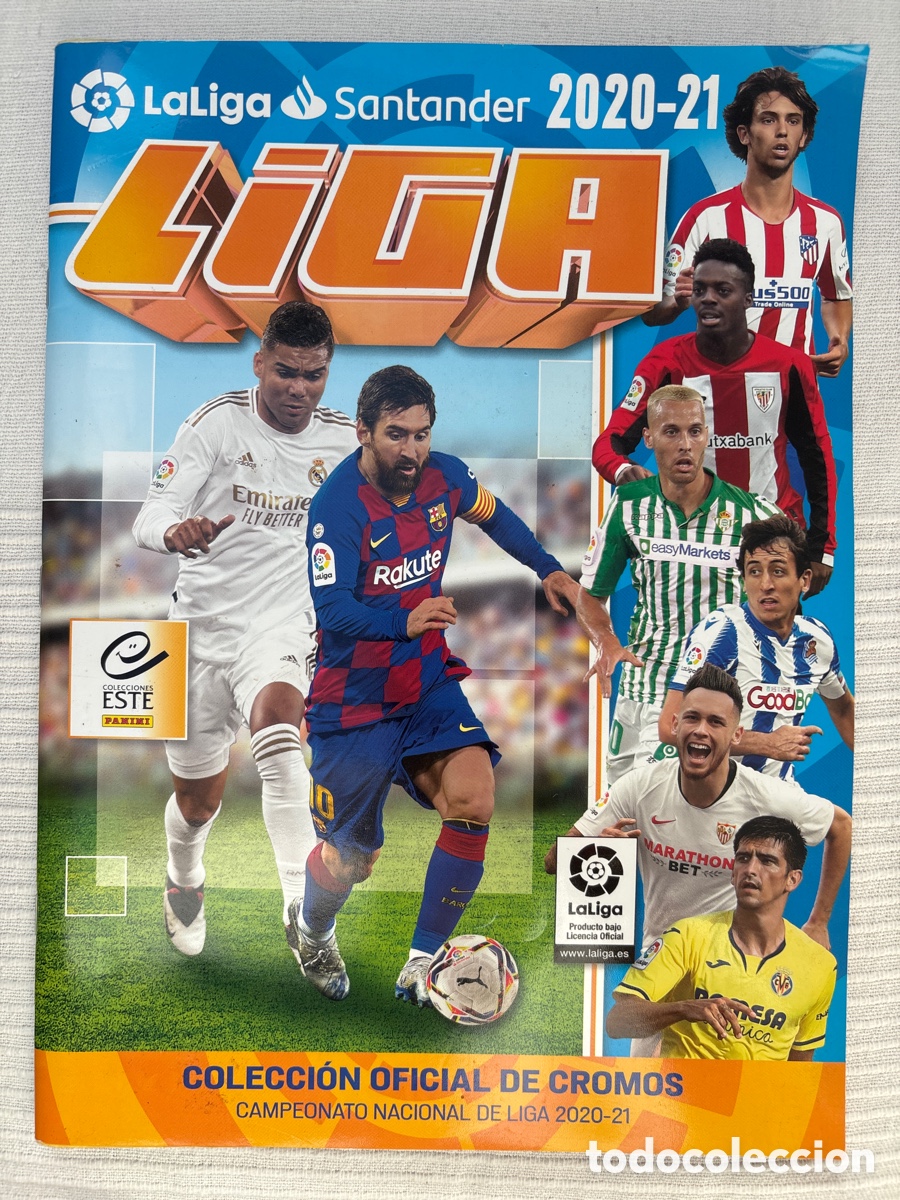 Sammeln Sammelalben: &Aacute;lbum vac&iacute;o de LA LIGA 2020-21