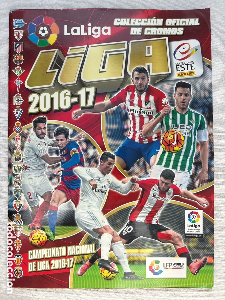 Collectionnisme Albums: &Aacute;lbum de cromos de f&uacute;tbol VAC&Iacute;O de LA LIGA 2016-17