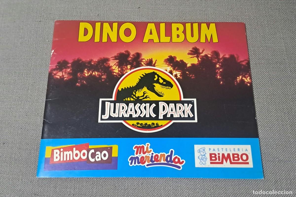 Coleccionismo &aacute;lbumes: Dino &aacute;lbum jurassic park Bimbo Nuevo - Sin Cromos
