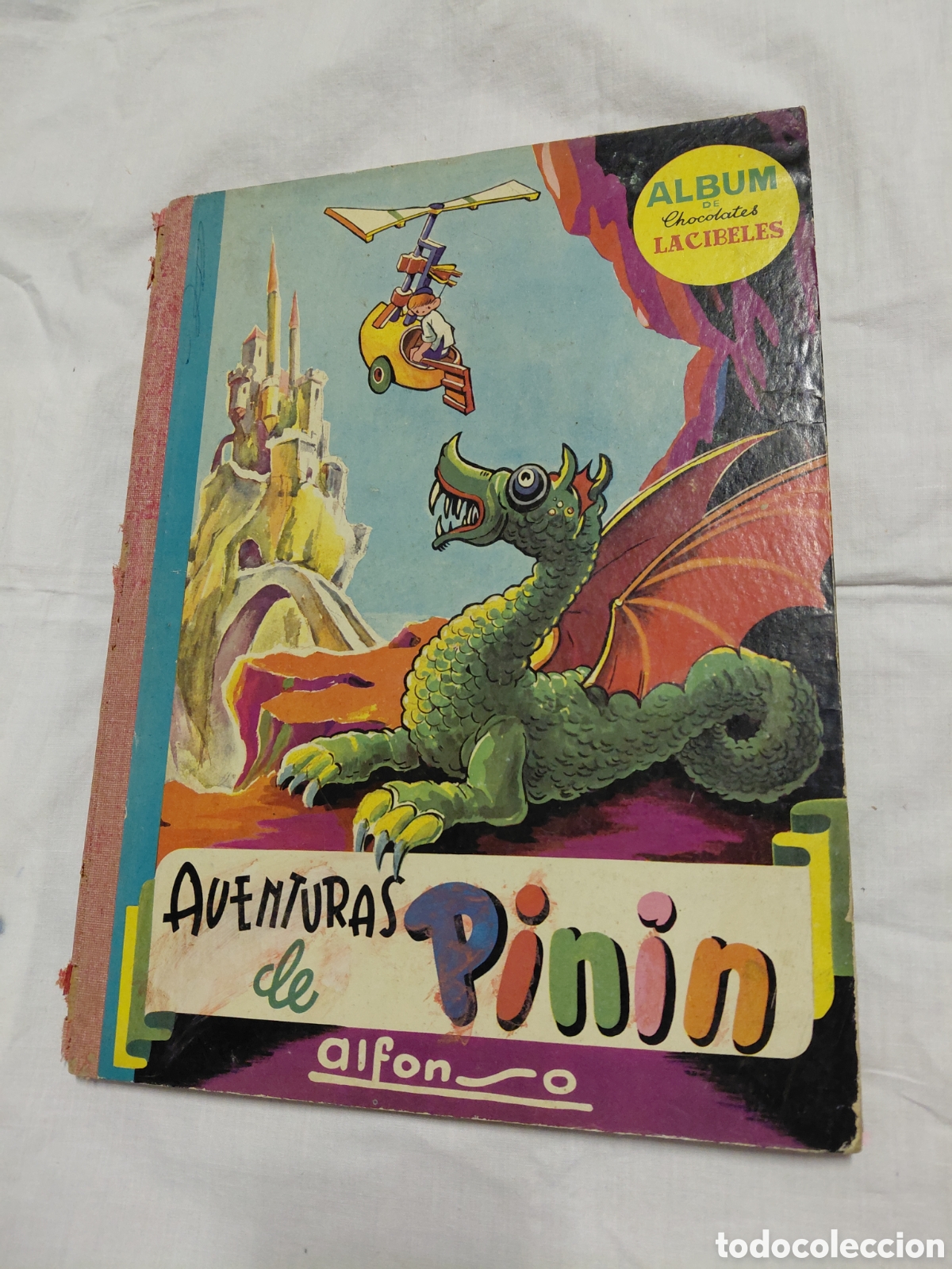 Coleccionismo &aacute;lbumes: ALBUM VACIO AVENTURAS DE PININ 2&ordm; ALFONSO.CHOCOLATES LA CIBELES