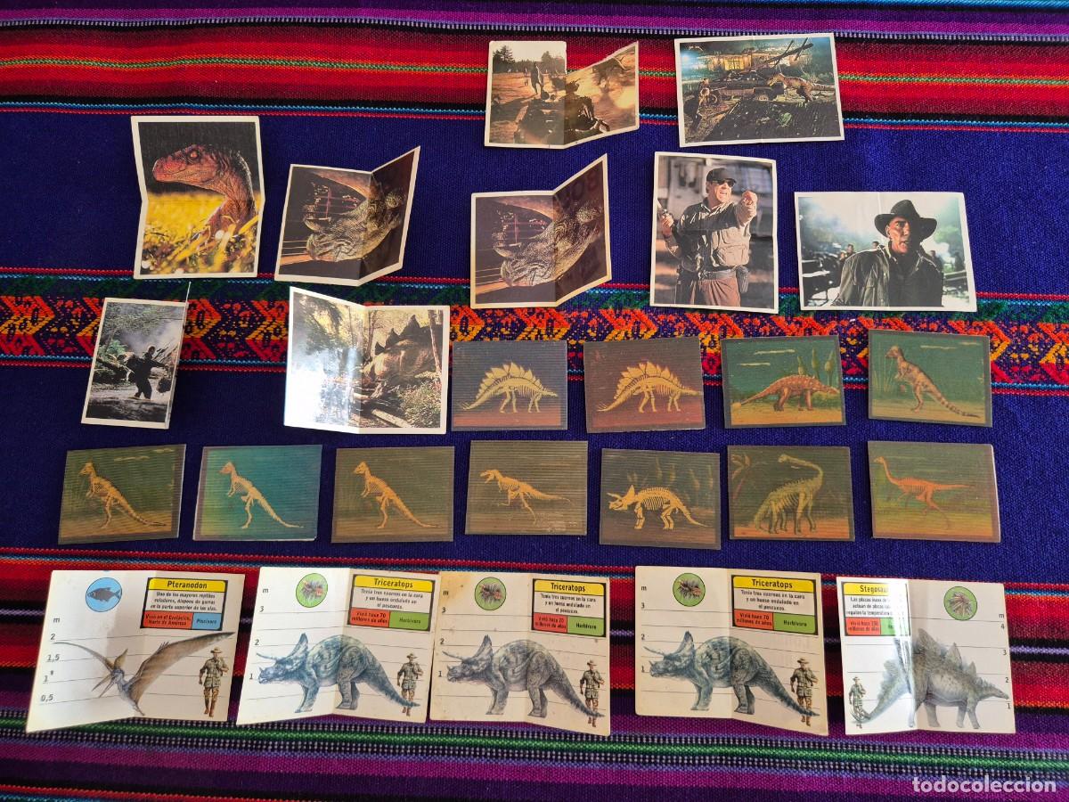 Sammeln Sammelalben: LOTE 24 CROMO NUNCA PEGADO EL MUNDO PERDIDO JURASSIC PARK. BOLLYCAO 1997. SUELTOS. DINOSAURIOS.
