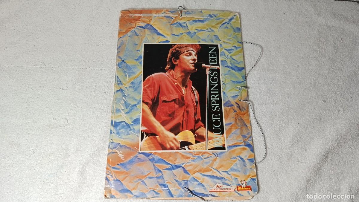 Coleccionismo &aacute;lbumes: ANTIGUA CARPETA ALBUM DE CROMOS PEGATE A LAS ESTRELLAS DEL ROCK PROMOCION MATUTANO SONRICS A&Ntilde;OS 80