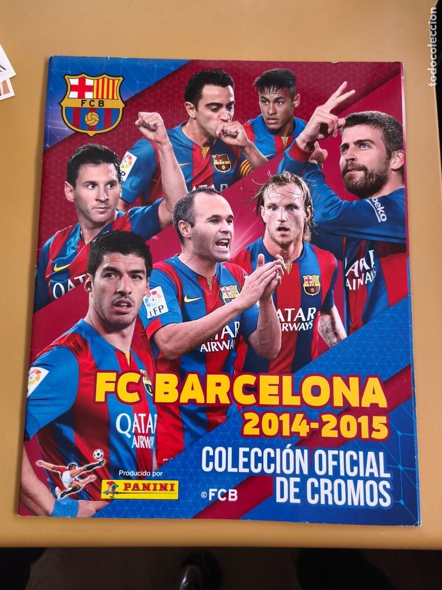 Coleccionismo &aacute;lbumes: coleccion oficial barcelona 2014 15