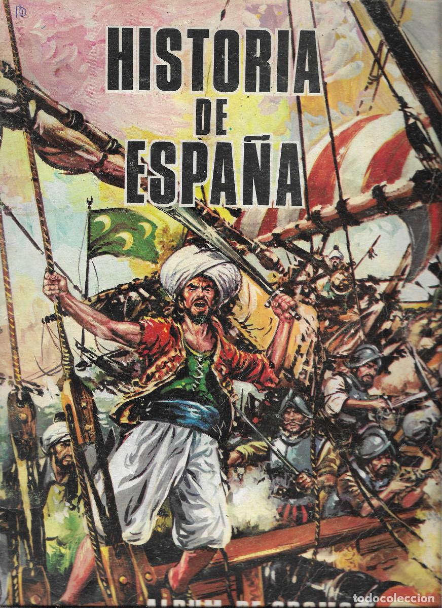 Coleccionismo &aacute;lbumes: ALBUM DE CROMOS. HISTORIA DE ESPA&Ntilde;A. EDICIONES PETRONIO. VACIO. (C/35 RUM)