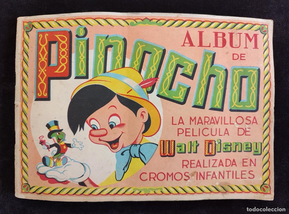 Colecionismo Cadernetas: PINOCHO. &Aacute;LBUM CROMOS, FHER, 1944. INCOMPLETO, FALTAN 68 CROMOS