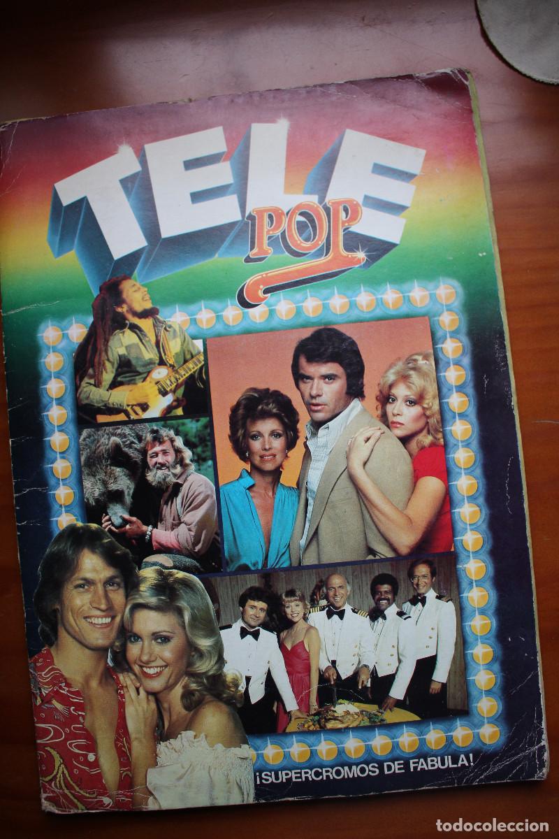 Coleccionismo &aacute;lbumes: &Aacute;lbum de TELE POP. A falta de pocos cromos.