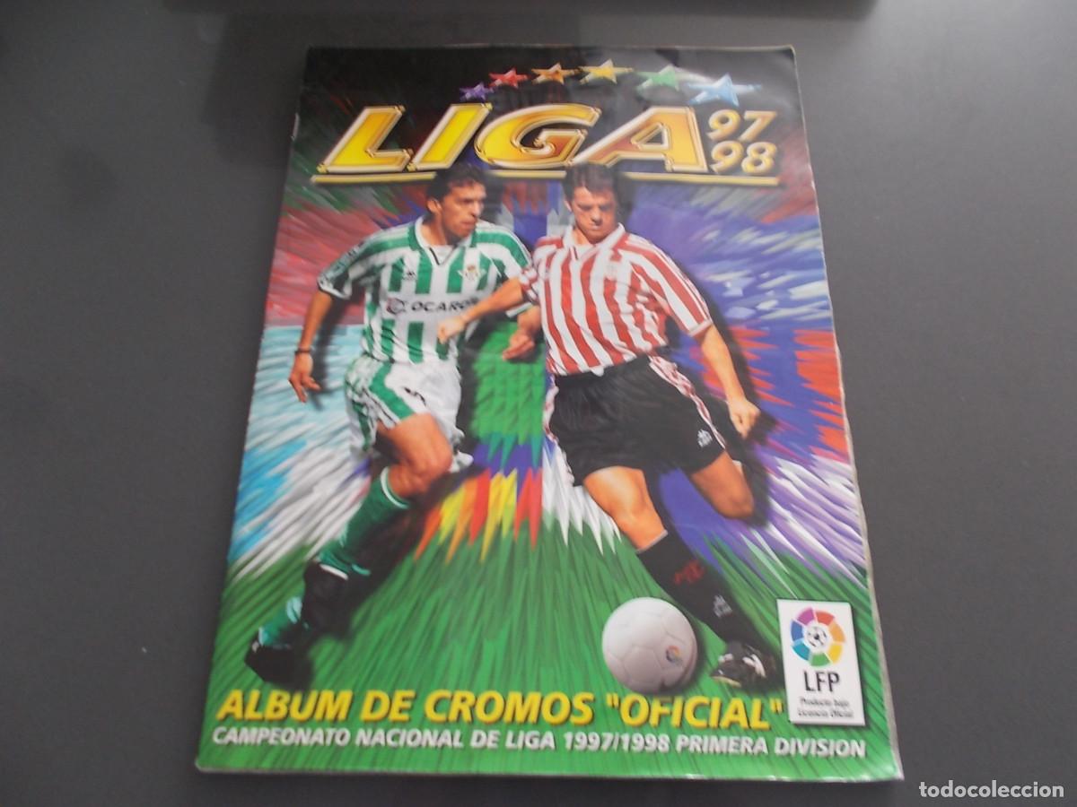 Coleccionismo &aacute;lbumes: ALBUM LIGA ESTE 97-98 CONTIENE 454 CROMOS TOTAL CON TODOS LOS 36 FICHAJES