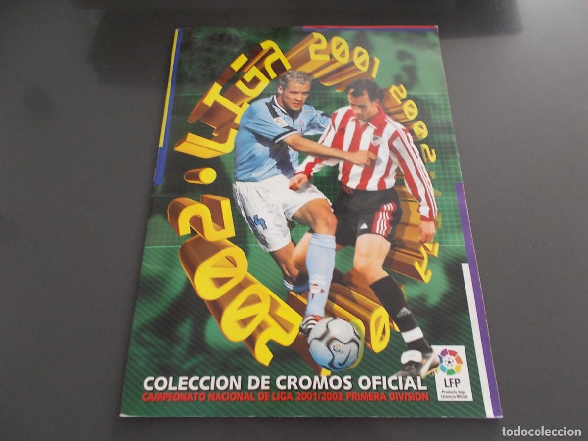 Coleccionismo &aacute;lbumes: ALBUM ESTE LIGA 2001-2002 CONTIENE 349 CROMOS TOTAL CONTIENE 29 FICHAJES