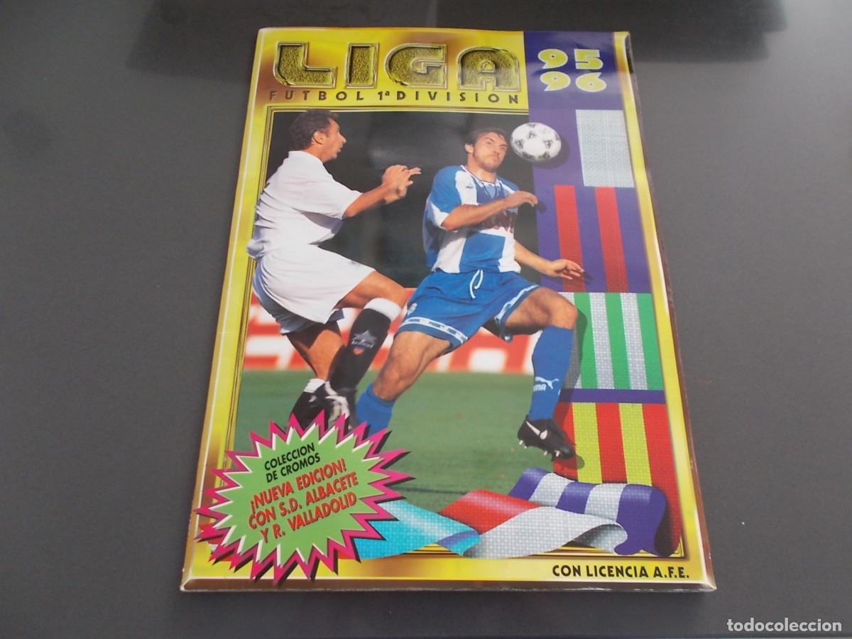 Coleccionismo &aacute;lbumes: ALBUM LIGA ESTE 95-96 CONTIENE 498 CROMOS TOTAL CON LOS FICHAJES Y CANTIDAD DE COLOCAS