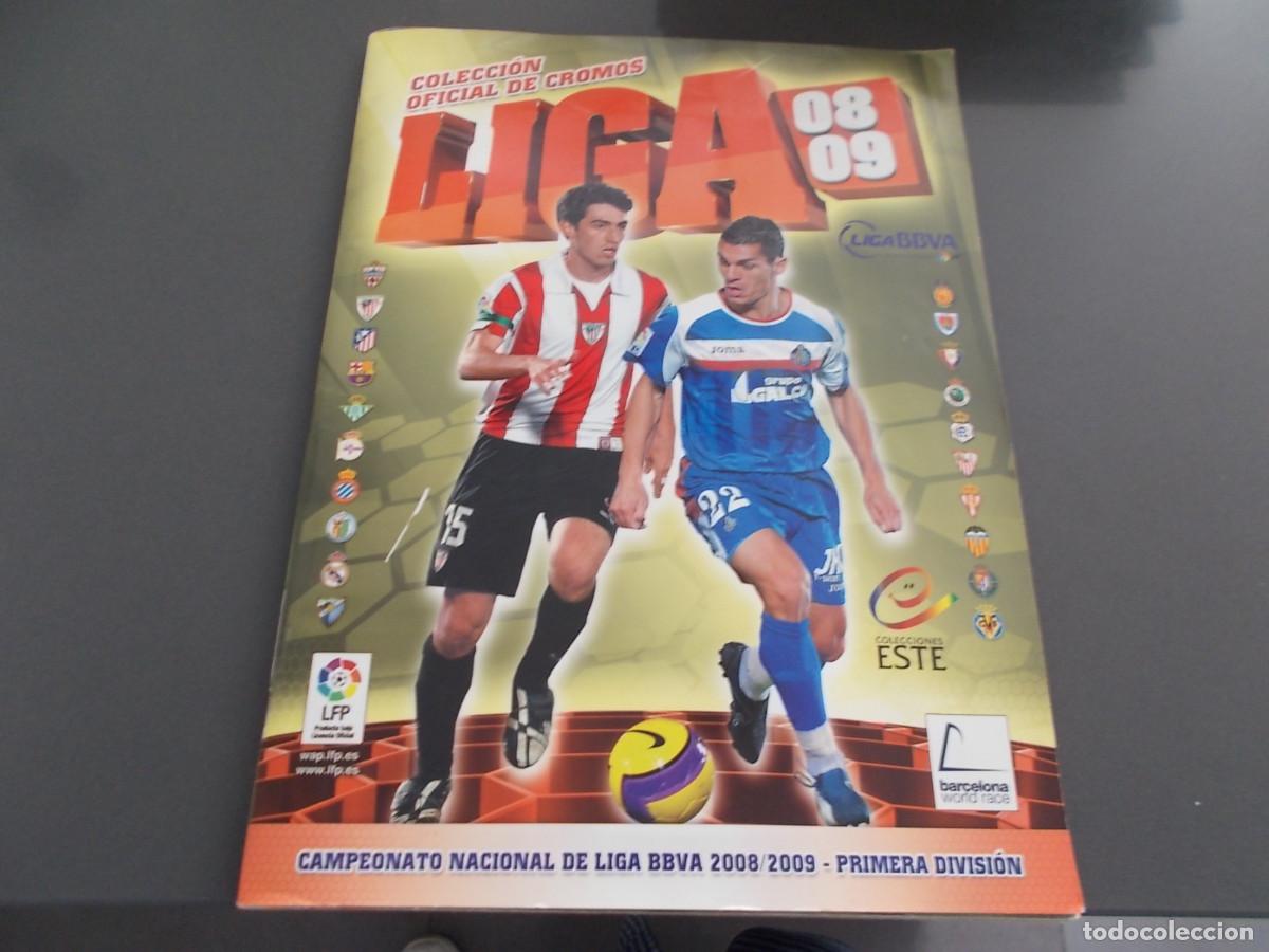 Collectionnisme Albums: ALBUM ESTE LIGA 2008-2009 CONTIENE 481 CROMOS TOTAL TIENE 54 FICHAJES