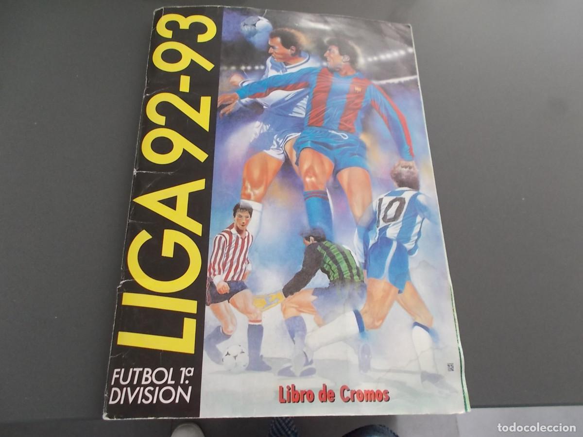 Coleccionismo &aacute;lbumes: ALBUM ESTE LIGA 92-93 CONTIENE 353 CROMOS TOTAL CON 33 FICHAJES