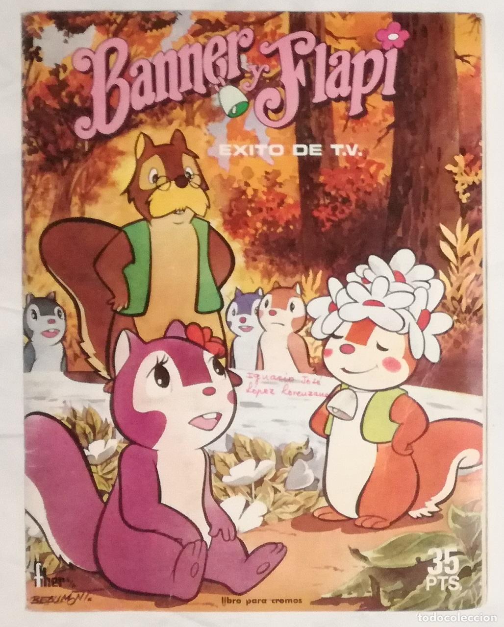 Collezionismo Album: Album Banner y Flapi, FHER - Contiene 159 cromos
