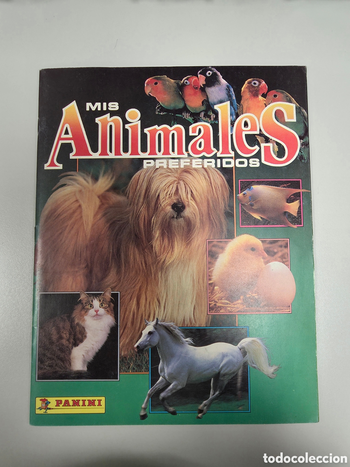 Coleccionismo &aacute;lbumes: &Aacute;lbum de cromos mis animales preferidos. Panini. Faltan 27