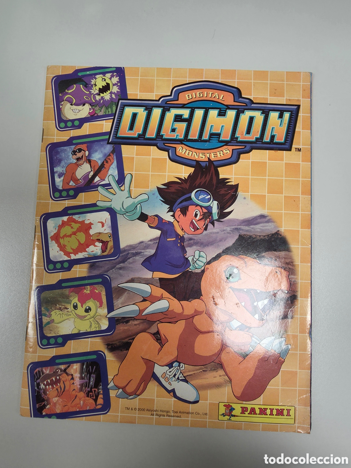 Collectable Incomplete Albums: &Aacute;lbum de cromos digimon panini a&ntilde;o 2000. Faltan 25