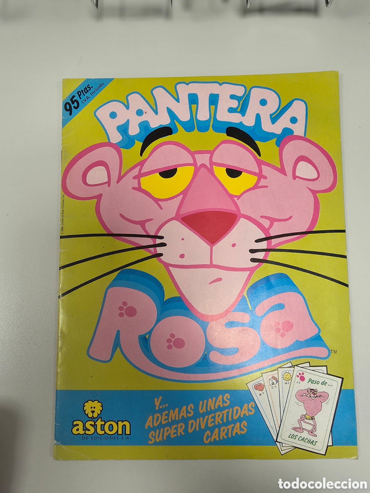 Coleccionismo &aacute;lbumes: &Aacute;lbum de cromos la pantera rosa. Ed. aston. Faltan 4 cromos