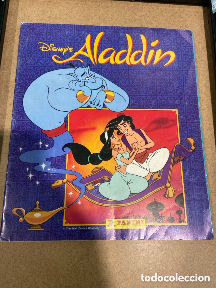 Coleccionismo &aacute;lbumes: Album incompleto. Aladdin. Faltan 7 cromos