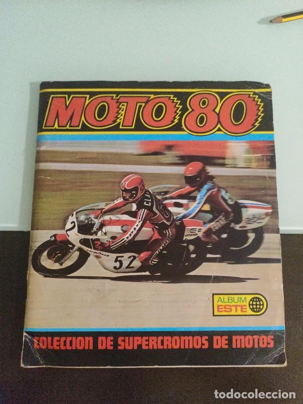 Coleccionismo &aacute;lbumes: &Aacute;lbum cromos moto 80