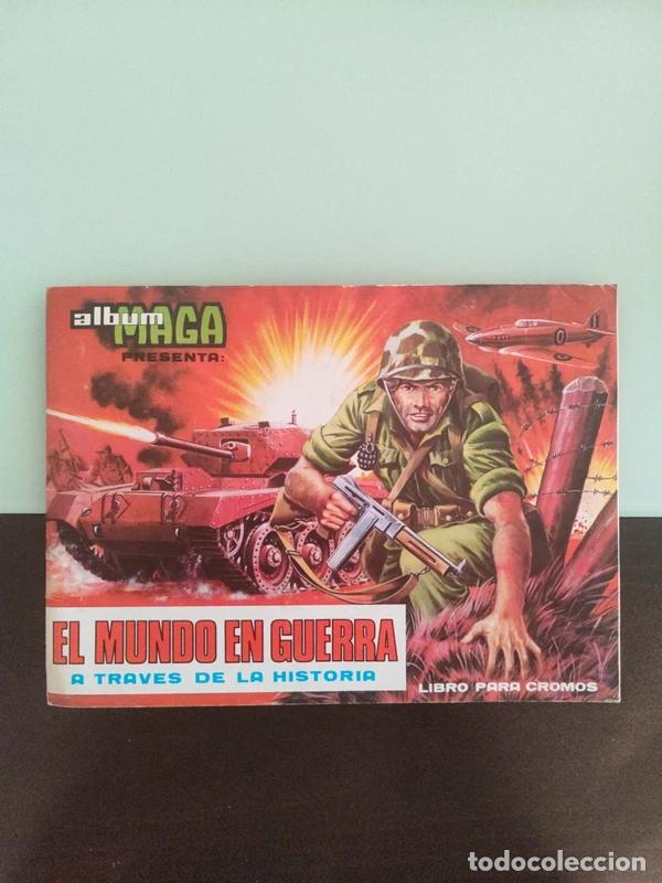 Coleccionismo &aacute;lbumes: &Aacute;lbum maga El mundo en guerra a trav&eacute;s de la historia