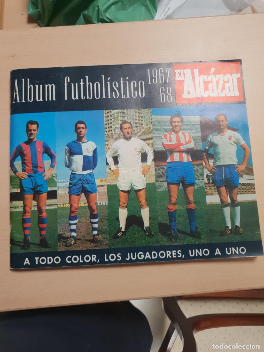 Coleccionismo &aacute;lbumes: Album futbolistico el alcazar 1967-1968 faltan 4 cromos