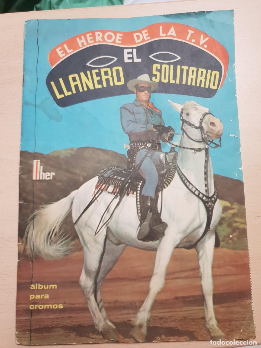 Coleccionismo &aacute;lbumes: Album llanero solitario de fher faltan 33 cromos